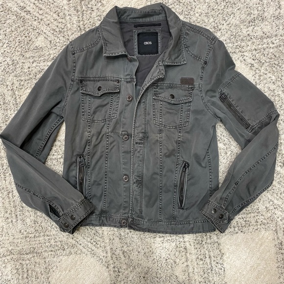 ASOS gray jacket size small - Picture 6 of 10